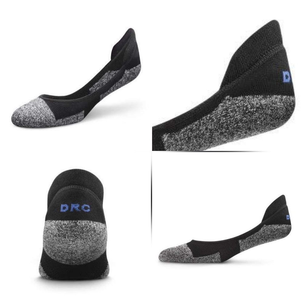 2 - Dr. Comfort Merry Jane Socks, Black